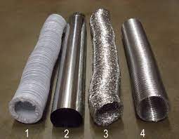 four types of dryer vent ducting material