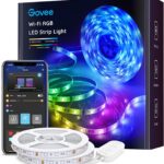 The best smart led light strip with remote by Govee.