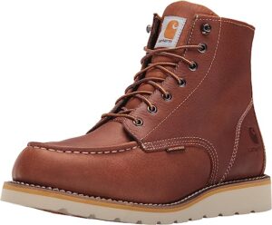 Carhartt waterproof ankle support roofing boots